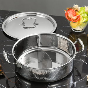 Olla Caliente <span class=keywords><strong>de</strong></span> Lujo <span class=keywords><strong>de</strong></span> Gran Capacidad con Diseño Minimalista Ecológico, <span class=keywords><strong>Acero</strong></span> Inoxidable 304, Tapa <span class=keywords><strong>de</strong></span> Vidrio, Asa, Olla para Sopa <span class=keywords><strong>de</strong></span> Metal Minimalista - Product Image 6