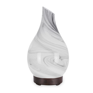 Modern Marble Aroma Diffuser 100Ml Led Light <b>Humidifier</b> For Home And Office USB Powered - Product Image 1