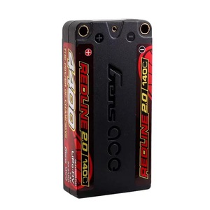 Gens Ace Redline serisi 4400mAh 7.6V 140C RC araba Lipo Hv 2s pil ile 5.0mm mermi - Product Image 4