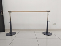 Barre de ballet réglable à la maison Barre de danse d'entraînement en acier de gymnastique portable pour enfants et adultes