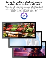 Nouvelle tablette PC intelligente Android 32 pouces 1080P IP65 Magic Mirror avec écran tactile IPS, processeur RK3566 Octa Core, Wi-Fi, NFC, Ethernet RJ45, conforme aux normes ROHS pour les entreprises