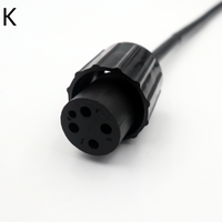 Connecteur sous-marin Subconn standard à prise circulaire BH4F IL4M pour câble humide enfichable Rov