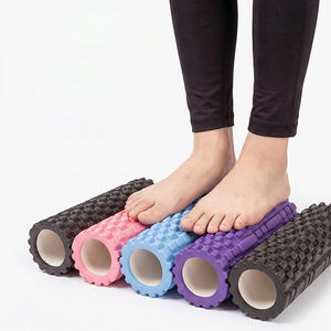 Roller Pijat Busa EVA Densitas Tinggi untuk Pijat Jaringan Dalam, Pijat Khusus Otot Punggung dan Kaki, Pelepasan <span class=keywords><strong>Myofascial</strong></span> Mandiri, Titik Pijat untuk Mengatasi Nyeri - Product Image 5