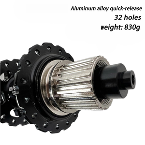 MTB Hub 32H Ultra-light Aluminum Alloy Thru Axle 12mm Quick Release <strong>MS</strong> High Strength for Mountain <strong>Bikes</strong> - Product Image 3