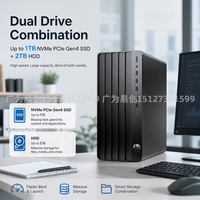 Computadora de Escritorio HPr Pro 280 288 G9 Tower, Core I7-12700, 8GB-32GB RAM DDR5, 256GB-1TB SSD, para Empresas, Oficinas y Escuelas, Venta al Por Mayor