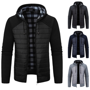 Di alta qualità nuova moda taglie forti <span class=keywords><strong>Cardigan</strong></span> cappotto maglione lavorato a maglia in cotone classico Vintage giacca da uomo <span class=keywords><strong>con</strong></span> <span class=keywords><strong>cerniera</strong></span> - Product Image 1