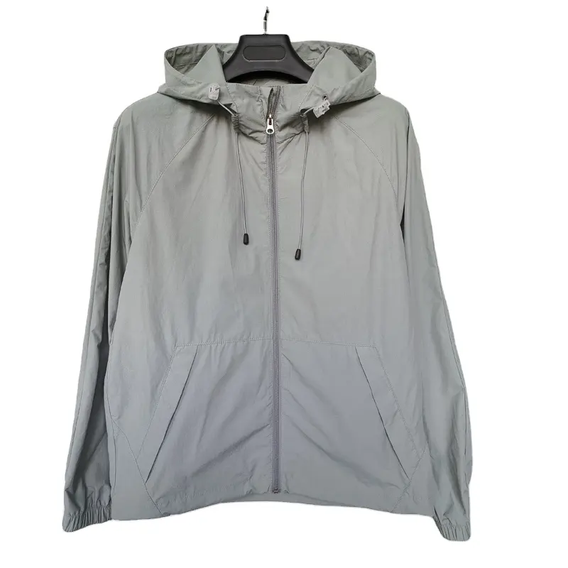 Custom Windbreakers Tracksuit Wind Breaker Windbreaker Jacket for Men Stand Casual OEM Service Camouflage Woven 100% Polyester