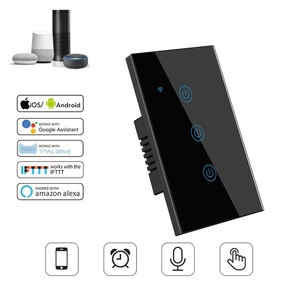 Precio competitivo Tuya <span class=keywords><strong>WiFi</strong></span> inteligente ignífugo 100-250V 1234 Gang 2/<span class=keywords><strong>3</strong></span> vías con interruptor inteligente neutral para la decoración de la casa - Product Image 6