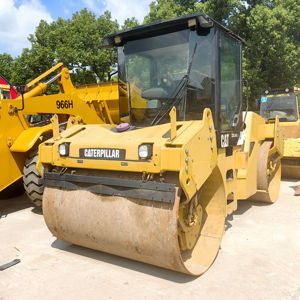 Originele Tweedehands Kat 534d Dubbele Trommelrol, Lage Uren. Caterpillar 534d Verdichtingsapparatuur Te Koop - Product Image 1