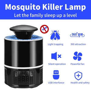 Ventilador Eléctrico Portátil JZ Ecológico para Control de Plagas, Atrapa Moscas e Insectos, Lámpara Trampa Anti-Mosquitos para Interiores y Exteriores - Product Image 2