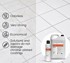 Nettoyant Post-Construction CleanBox Professionnel DESTROY, détartrant acide, décapant de ciment et de mortier pour carrelage, pierre et béton - Product Image 3