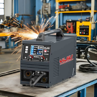 YIJIU MIG-200SP 220V 200A Double impulsion en aluminium fourré Mig Mma onduleur Machine à souder Soudeurs à l'arc portables