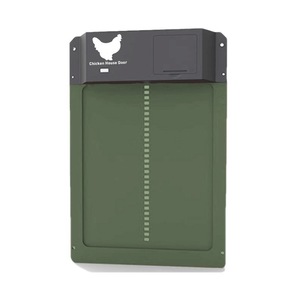Porte de poulailler automatique nouvelle génération avec capteur de lumière, pour petits poulaillers, en ABS - Product Image 1
