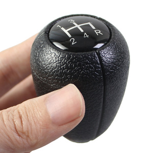 Poignée de levier de vitesses manuelle Nissan Y60 en cuir, 5 vitesses, design ergonomique, pommeau de levier de vitesses pour voiture - Product Image 2