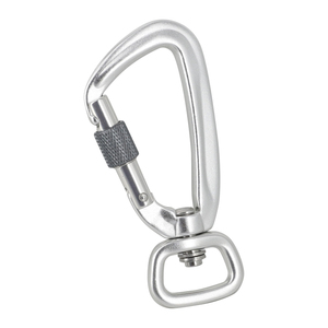 Jensan Tùy Chỉnh Chất Lượng Cao 4kn Tự Khóa Xoay Nhôm Jinsong Twist Carabiner Cho Con Chó Dây Xích Anodized - Product Image 1
