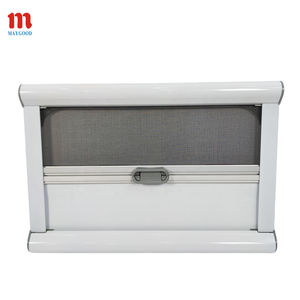 MG20RW Coin Rond Extérieur Plat Double Volet Acrylique <span class=keywords><strong>Caravane</strong></span> Camper Van Push Window - Product Image 4