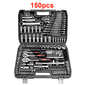 Chuyên nghiệp tự động sửa chữa công cụ Kit thiết lập tùy chỉnh hoàn chỉnh Ratchet cờ lê ổ cắm tua vít với trường hợp khó khăn OEM tùy chỉnh hỗ trợ - Product Image 1