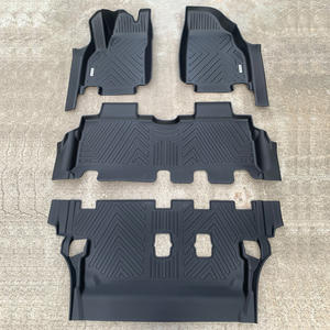 พรมปูพื้นรถยนต์แบบสั่งทำพิเศษ 5 มิติ TPE สำหรับทุกสภาพอากาศ สำหรับรถยนต์ Vinfast <span class=keywords><strong>Limo</strong></span> สีเขียว ปี 2025 พร้อมอุปกรณ์เสริม - Product Image 3