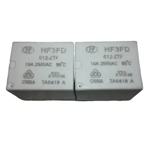 100% Hongfa HF HF3FD 012-ZTF 5Pin 12V DC 10A 250VAC Relè HF3FD/012-ZSTF HF3FD 024-ZTF 24V DC rele