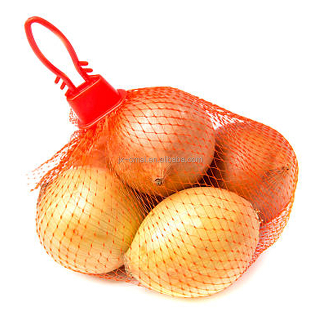 Customized Manufacturer Sale PP PE Mesh Net Bag Packing Garlic Net Sleeve Bags