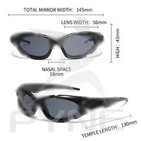 Lunettes de soleil de sport d'extérieur avec protection UV, lunettes de soleil de marque de haute qualité unisexes pour hommes et femmes