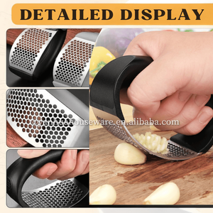 Máy ép tỏi bằng tay di động, máy nghiền tỏi, máy xay tỏi, máy băm tỏi, máy ép tỏi bằng thép không gỉ, siêu bền - Product Image 2