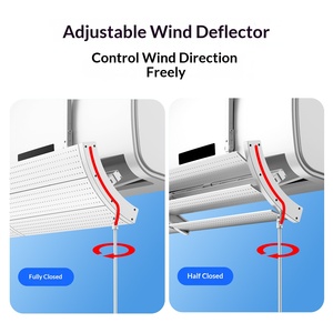 Deflector de Viento <span class=keywords><strong>para</strong></span> <span class=keywords><strong>Aire</strong></span> <span class=keywords><strong>Acondicionado</strong></span> B09, Evita el Flujo Directo de <span class=keywords><strong>Aire</strong></span>, Deflector <span class=keywords><strong>Universal</strong></span> <span class=keywords><strong>para</strong></span> Salida de <span class=keywords><strong>Aire</strong></span> Frío, <span class=keywords><strong>Placa</strong></span> Guía de Viento Montada en la Pared - Product Image 3