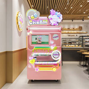 Máquina expendedora comercial de alta calidad con 3 sabores para helado de chocolate y fresa - Product Image 1