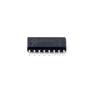 Paquet de puce d'origine WS3232ECN SOIC-16 Communication vidéo USB commutateur émetteur-récepteur puce d'interface de signal Ethernet - Product Image 1