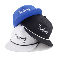 Gorra Snapback de nailon sin estructura de 5 paneles personalizada