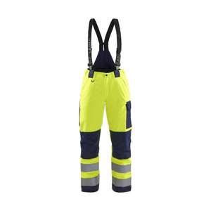 BLAKLADER - 788519773389C36 Pantalón de invierno Hi-Vis para mujer Amarillo/Azul marino-EAN 7330509551066 ROPA DE TRABAJO DE 2017 - Product Image 1