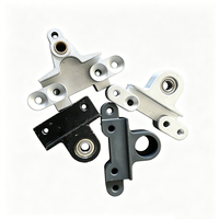 Pièces de précision en alliage d'aluminium moulé sous pression AlSi9Cu3 personnalisées, support de suspension, bras oscillant, mécanisme de liaison de porte d'ascenseur, CNC