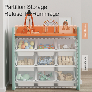 Bộ đồ dùng phòng ngủ trẻ em, đồ chơi trẻ em, tủ, đồ dùng thiếu niên, trẻ mẫu giáo, giá để đồ nhựa, hộp đựng quần áo, hộp chứa đồ - Product Image 2