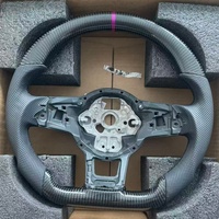 Volant de course en fibre de carbone, directement de l'usine, pour Volkswagen Golf 4 5 6 6R 7 7R 7.5 8 Mk5 6 7 Mk8 Polo Scirocco Passat