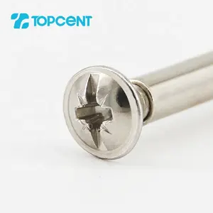 Мебельные аксессуары TOPCENT, соединительные винты, комбинированные болты, болты, шестигранные гнезда, винты и болты с плоской головкой