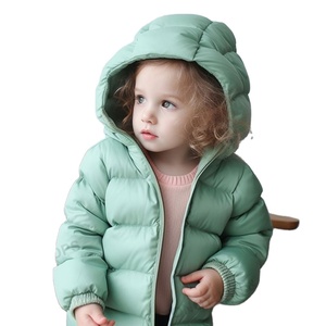 Vêtements personnalisés Veste pour bébés filles Manteaux en duvet léger pour enfants garçons Vêtements à capuche pour filles Vêtements pour bébés Vestes pour enfants - Product Image 1