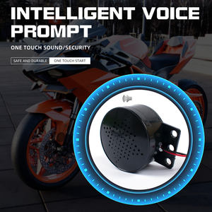 Alarme <span class=keywords><strong>de</strong></span> sécurité <span class=keywords><strong>pour</strong></span> moto Super Smart Motocircuit FDQ-YY bidirectionnelle 12V, protection antivol, avertissement vocal intelligent, ajustement universel - Product Image 5