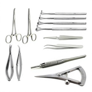 Kit d'instruments médicaux personnalisés en acier inoxydable pour micro-chirurgie ophtalmique : Rétracteurs manuels pour la rétraction oculaire - Product Image 1