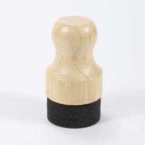 Offre Spéciale : Applicateur d'huile et de cire pour planches à découper en bambou, éponge d'entretien pour plans de travail, outil d'huilage en bois de bambou - Product Image 2