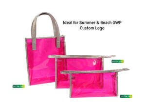 Bolsas de PVC Transparentes Tipo Tote con Detalles en Neón, Bolsa de Estadio Resistente al Agua de 0.5mm, Bolsa de Playa, Regalos GWP, Logotipo Personalizado, Origen CN/GUA - Product Image 5