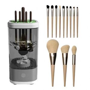 Cleaning Tools Factory Direct Sales New Upgraded Portable Electric USB Eco-Friendly Makeup Brush Cleaner <b>Bathroom</b> Home Use Deep - Product Image 4