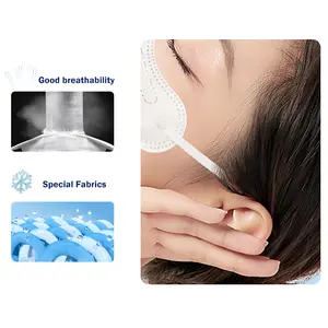 Elastic Ear Tendons Full Disposable Face Mask 3D Face Mask 3Ply Protective Facemask