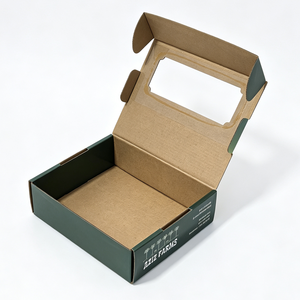 Cajas <span class=keywords><strong>de</strong></span> Cartón Corrugado Personalizadas al por Mayor con Ventana Abatible, Cajas <span class=keywords><strong>de</strong></span> Cartón Corrugado para Empacar <span class=keywords><strong>Frutas</strong></span> como Dátiles - Product Image 6