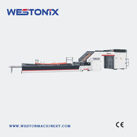 Machine à laminer automatique à grande vitesse WESTONIX pour les boîtes en carton ondulé