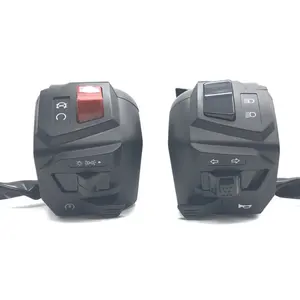 Universele 22Mm Motorfiets Handvat Schakelaars Voor Pulsar Ns200 Inclusief Smoorhoorn Richtingaanwijzer Koplamp Elektrische Startschakelaar - Product Image 2