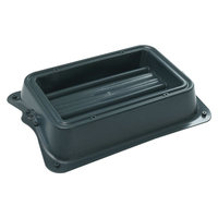 Pot de fleurs rectangulaire en plastique avec plateau, décoration d'intérieur, jardinage familial, balcon, pot de fleurs pour potager, pot de fleurs pour tombes