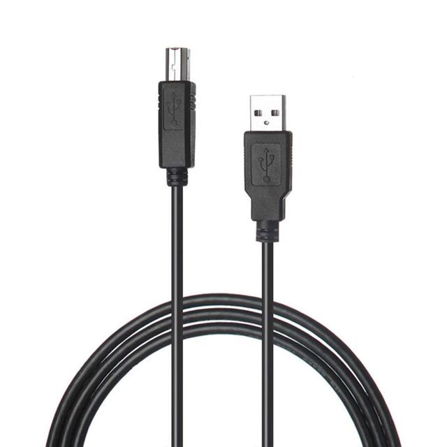 USB 2.0 Cable Printer to Computer High Speed Type A/B Male to Male Power Data Charging Cable for Canon for HP Camera Use in