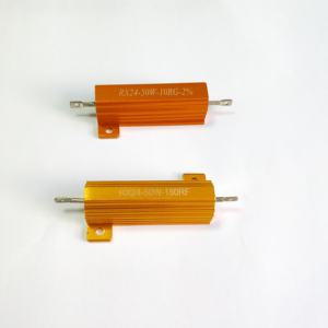 Résistance 50W 1R 2.2R 22R 47R 5% résistance bobinée en aluminium doré - Product Image 2