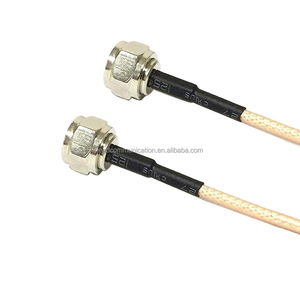 Cavo TV con Connettore Diritto Tipo <span class=keywords><strong>F</strong></span> RG174 RG178 RG36 Cavo Coassiale 15cm 50ohm 0-6GHz per CCTV CATV TV Digitale Decoder Antenna - Product Image 2