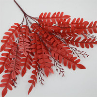 Artificielle Sophora Japonica Plante Feuille Faisceau Verdure Tiges Feuilles Bouquets pour La Maison De Mariage Décoration